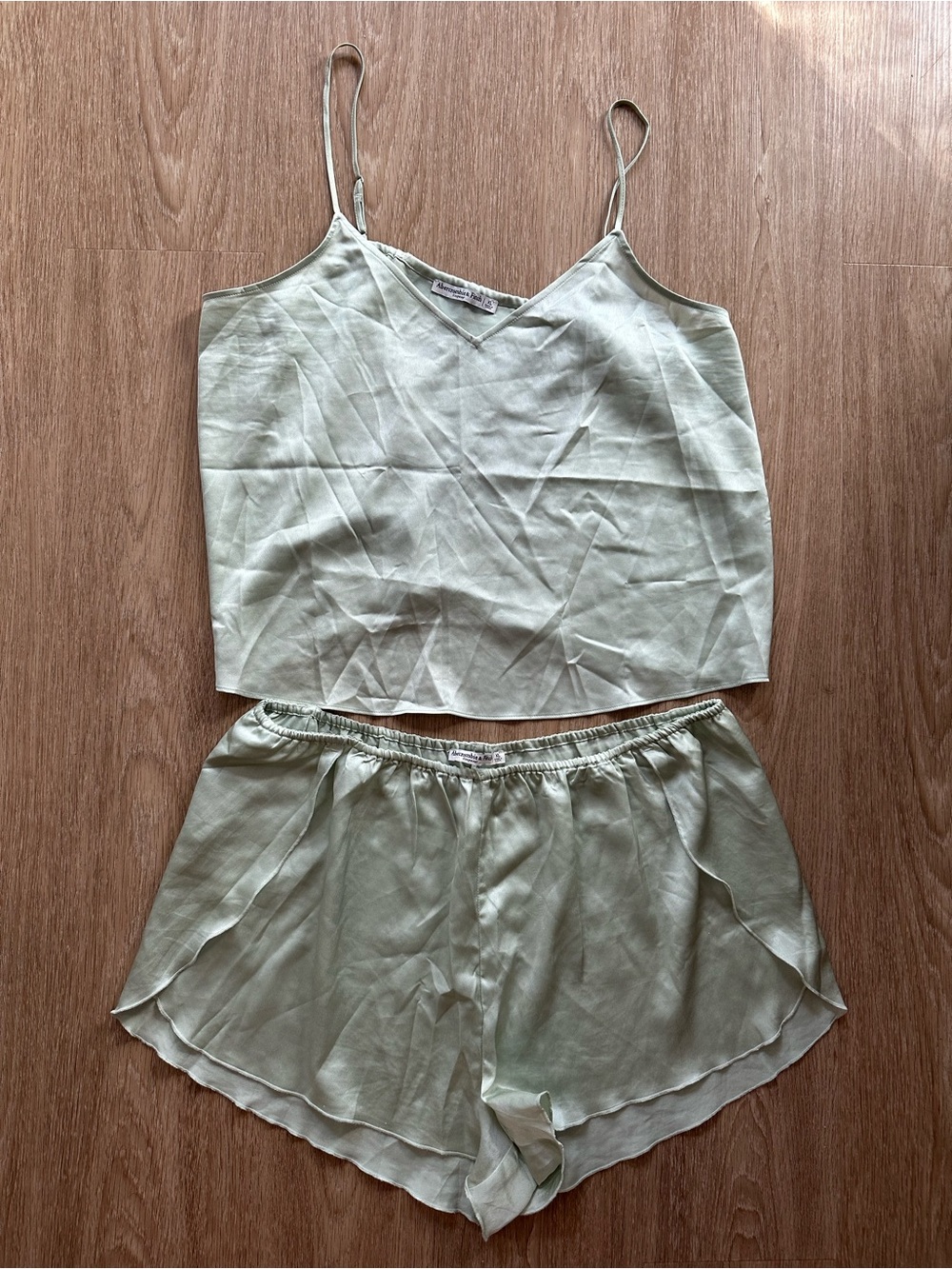 Satin Sleep Short + Cami Set